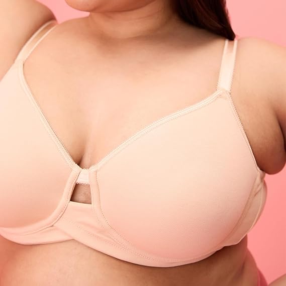 NYKD Casual Cotton Blend Bra for Women Wired, Non-Padded, Full Coverage Fit